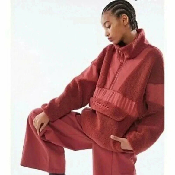 adidas Women Sherpa OTH Jacket Women NEW! - Picture 2 of 10